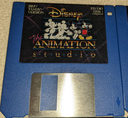 Disney Presents The Animation Studio IBM/PC DOS/Windows 3.5" Diskettes - Picture 2 of 5