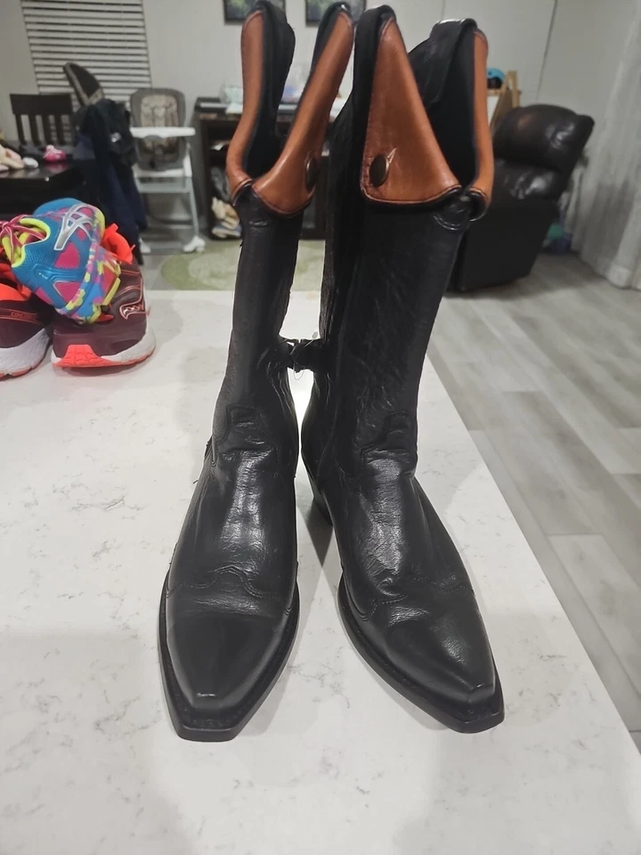 JB DILLION JBR 04001 SIZE 7B WOMENS COWBOY BOOTS Foto 4 de 4