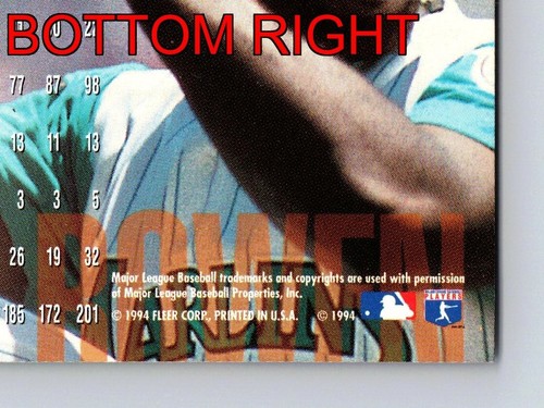 Pat Rapp Pitcher Florida Marlins Fleer 1994 Card 328 Baseball Memorabilia - Picture 10 of 10