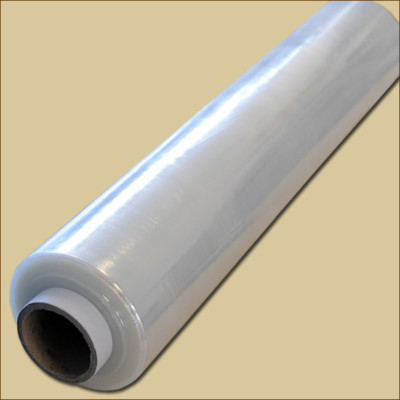 3 Stretchfolie Hand-Rollen transparent 500 mm x ca. 320 m - 17 µ Wickelfolie