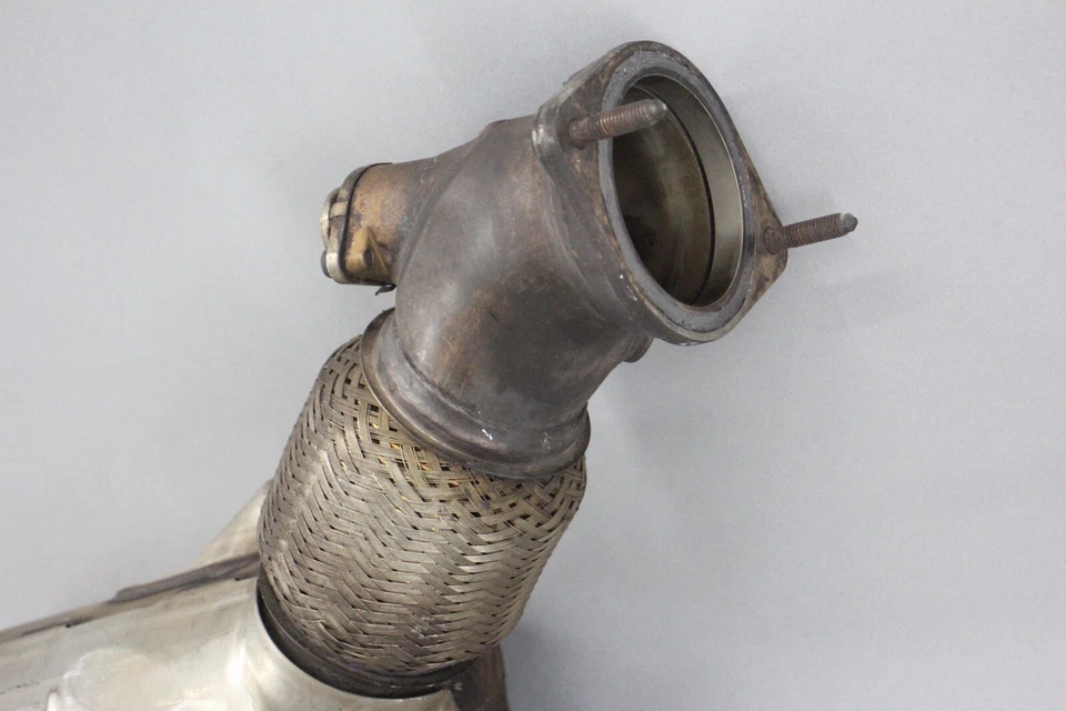 ✅ 09-11 BMW E90 335d M57 Diesel Colector de escape Tubo de descenso DPF 8512290 OEM Foto 2 de 4