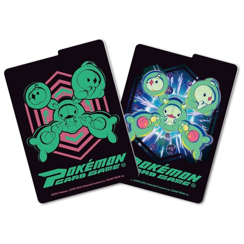 Pokemon Card Game Solosis Duosion Reuniclus Deck Case Sleeve Set Pokemon Center - Picture 14 of 24