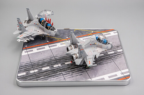 Marine Flugzeugträger Deck süße Version statische handbemalte Modelle - Bild 3 von 11