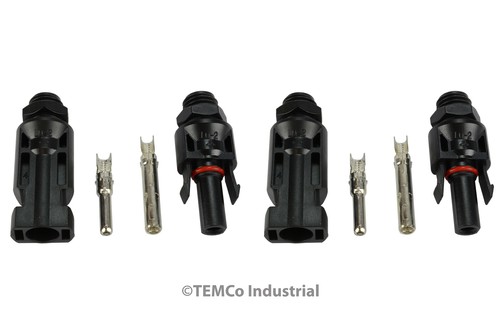 Juego de pares de tornillos conector de caja directa de panel solar TEMCo 30A cable fotovoltaico - Imagen 10 de 17