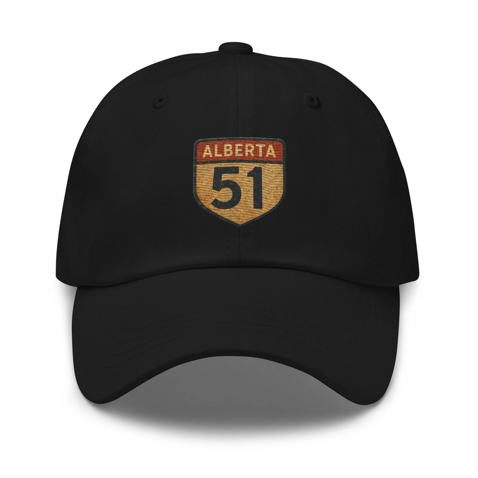 Alberta 51 Dad Hat – Embroidered 51st State Highway Shield Protest Cap Unisex
