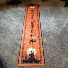 Halloween Table Runner 13x70 New