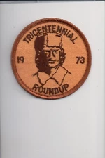 1973 Tricentennial Roundup patch