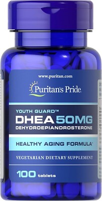 Youth Guard  DHEA for Women and Men 50mg-Dietary Supplement for Healthy Aging...