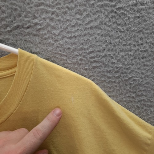 Chase Authentics Shirt Adult Large Yellow Nascar Elliott Sadler #38 Grunge Y2K - Picture 7 of 8