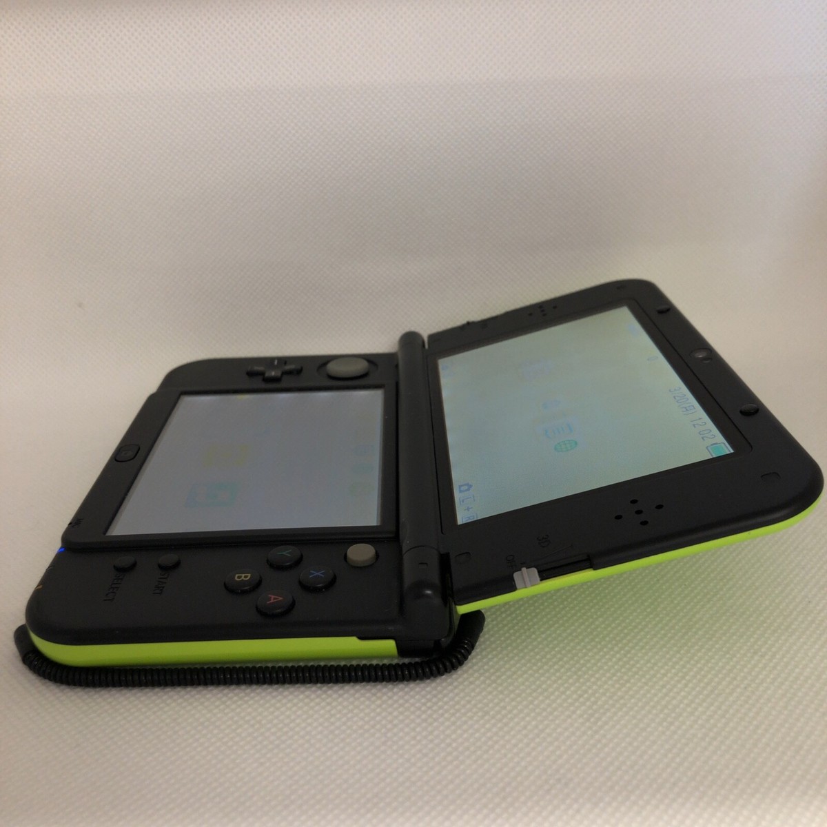 New Nintendo 3DS XL LL Lime Black Near Mint #J094 | eBay