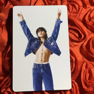JUNGKOOK BTS SUIT SEVEN Edition Celeb K-pop Photo Card Jeans High