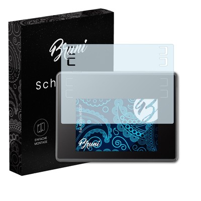 Bruni 2x Folie für Huion H430P Schutzfolie Displayschutzfolie