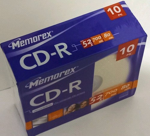 Memorex 10 Er Pack CD-R 700MB 80 Min. Disc OVP - Bild 13 von 14