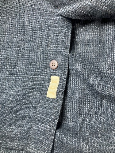 Joseph Abboud Men's Collared Button Down 100% Viscose Gray Sz M - Picture 7 of 9