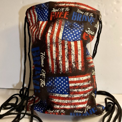 Patriotic Backpack 10”Wx14.75”H 4.5 Depth - Picture 5 of 11