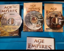 Age of Empires 3 III PC CD-ROM 2005 Complete 3 Discs, Manual And Product Key