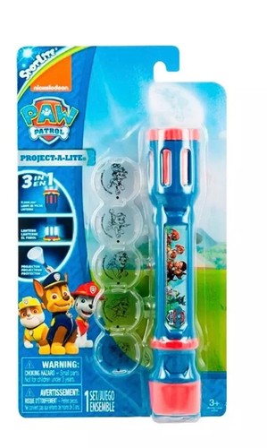 Paw Patrol Children's Flashlight and Projector Toy LED Flashlight Lantern - Picture 6 of 9