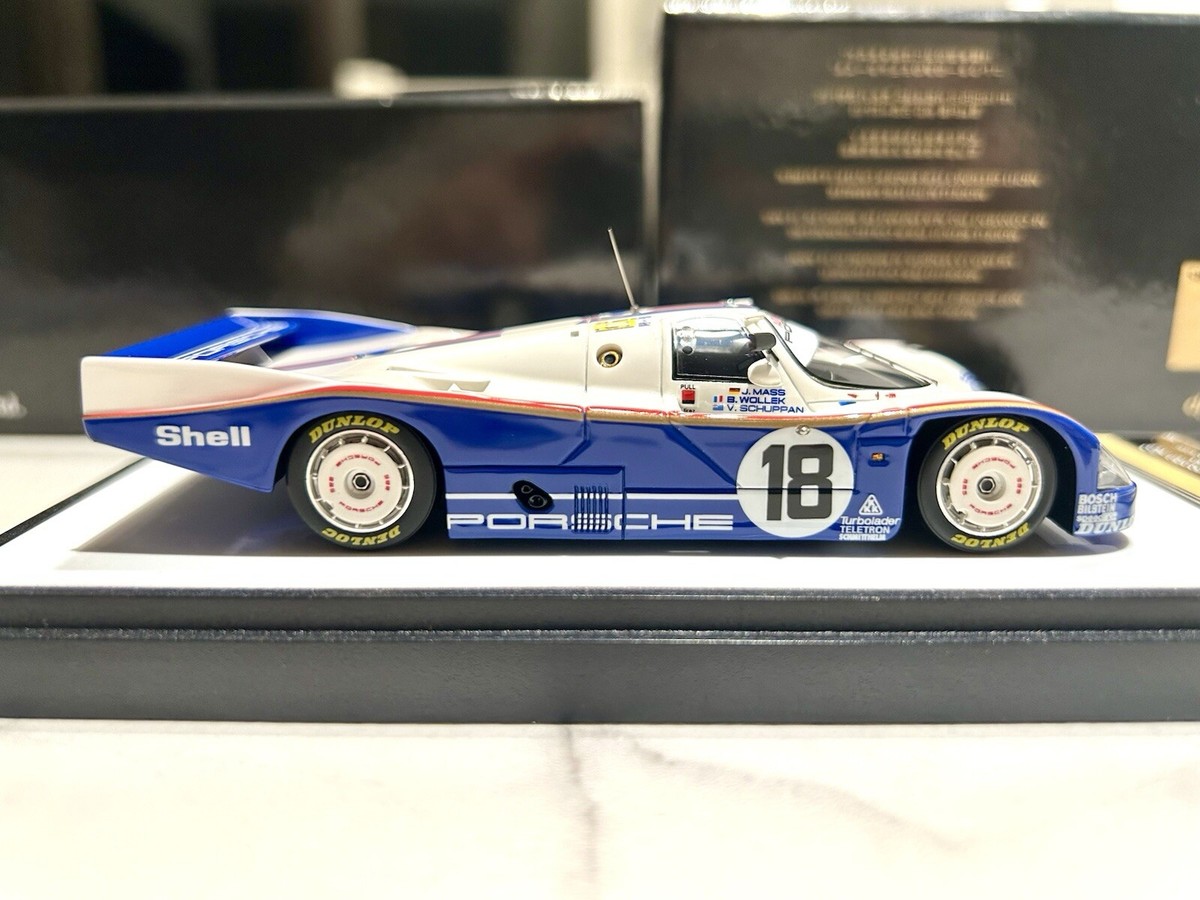Porsche 962C RLR Rothmans 1/43 限定版 Spark 1:43 Porsche 962 C LH #1 Winner 24 LeMans 1986 Bell