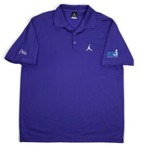 Nike Mens Michael Jordan MJ Invitational Aria Polo Golf Shirt Size XL ...