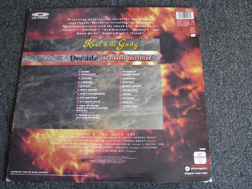 Kool & the Gang-Decade CD Video-1987 UK-Phonogram-FSK 0-Polygram - Picture 2 of 4