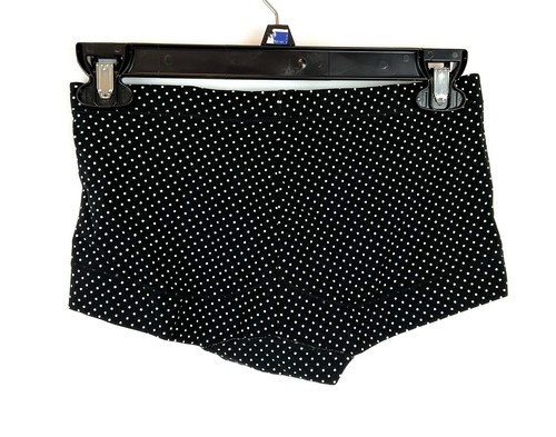 Maidenform Women’s Black/White Dots Boyshort Underwear Size M - Picture 2 of 3