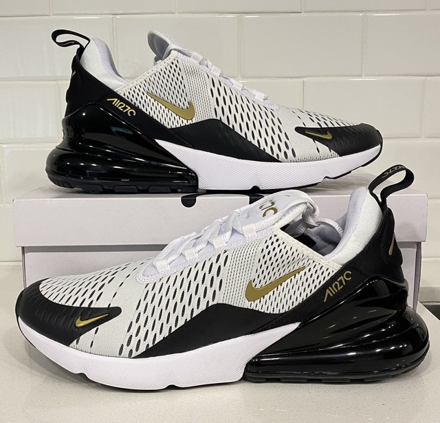 Size 9 - Nike Air Max 270 White Gold 2018 for sale online | eBay