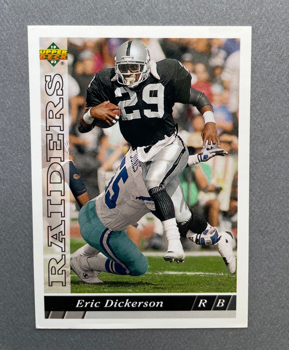 1993 Upper Deck Football Eric Dickerson #231 Los Angeles Raiders 1993 Upper Deck Football Eric Dickerson #231 Los Angeles Raiders