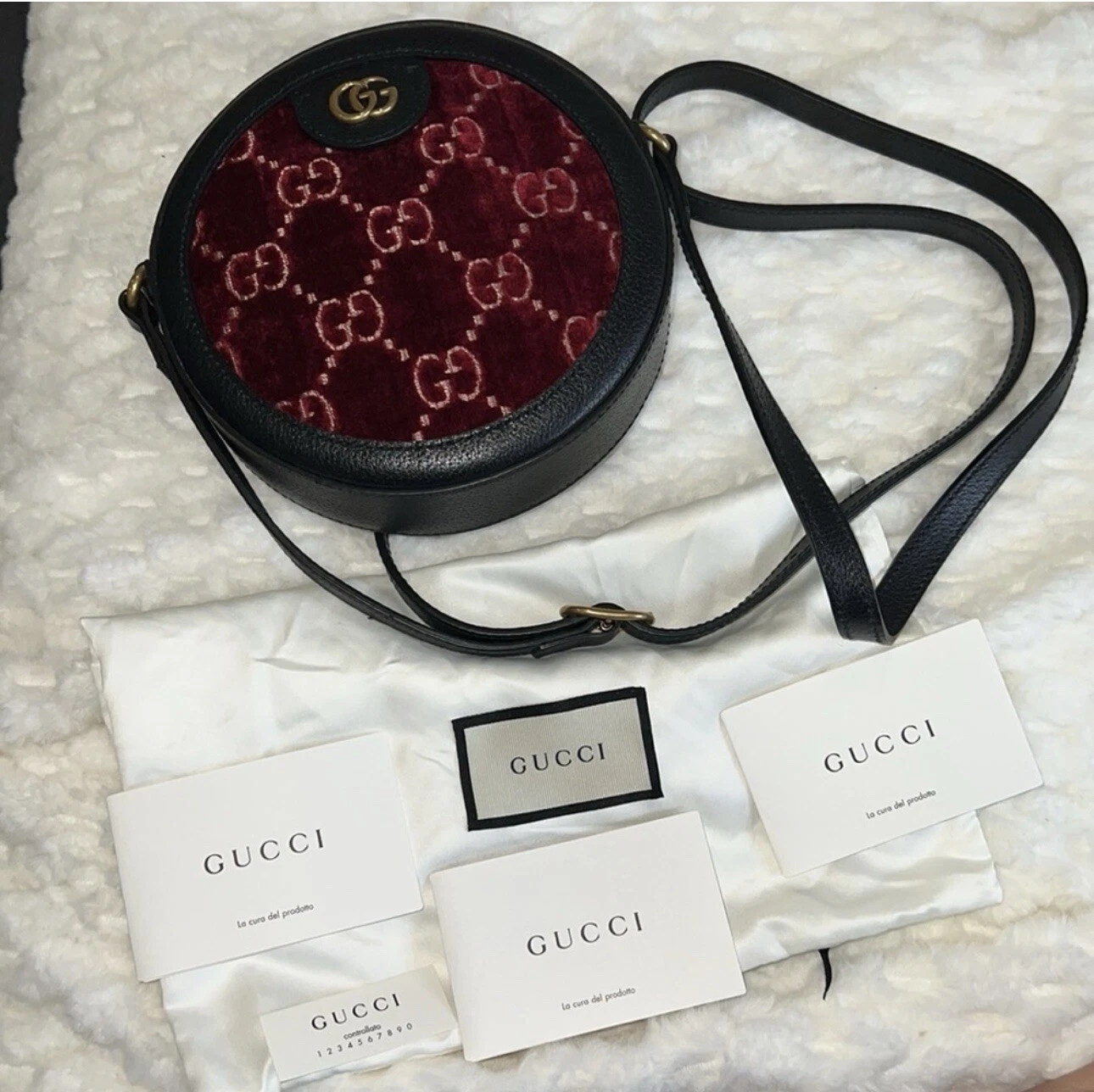 Authentique sac à bandoulière Gucci