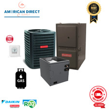 3 Ton Goodman AC & Gas Furnace Split System 1...
