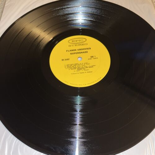 FLAMIN GROOVIES - Supersnazz - EX Vinyl LP - OG 1969 LP EPIC BN 26487 - Picture 4 of 5