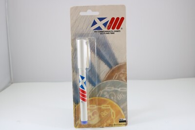 Vintage (1986) BEROL XIII Commonwealth Games Kugelschreiber (versiegelt)