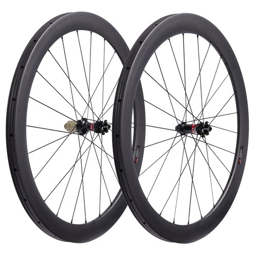 700C Disc Brake Cyclocross Bike Carbon Wheelset U Shape Thru Axle QR Hub - Picture 9 of 16
