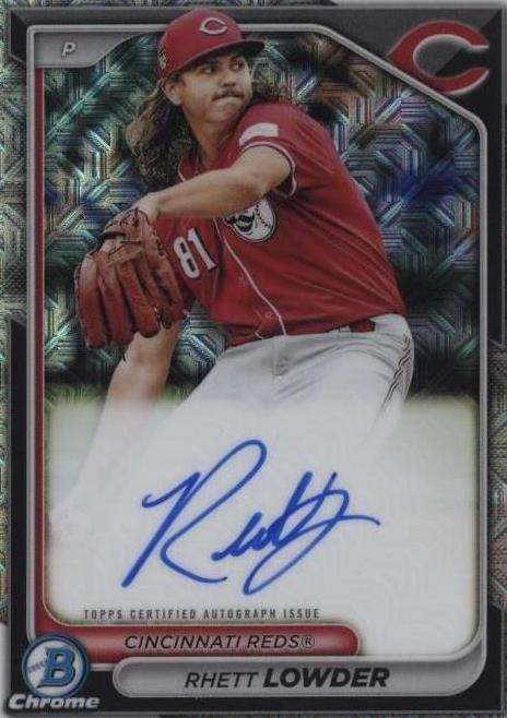 2024 Bowman Chrome - Rhett Lowder #BMA-RL - 1 of 1