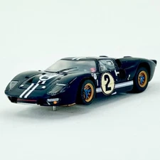 AFX Ford GT40 MKIIB, Nightmist Dark Blue #2, Mega G+, New Loose