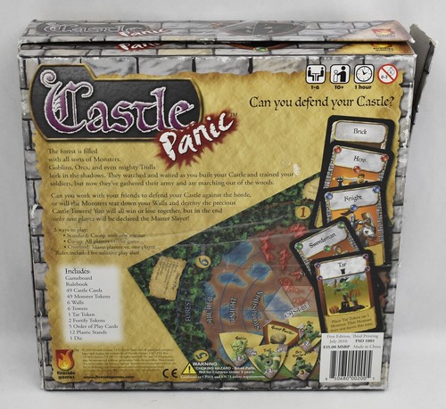 Castle Panic komplettes Brettspiel Kaminspiele 2010 + Bonus Promos & Erweiterungen - Bild 2 von 3