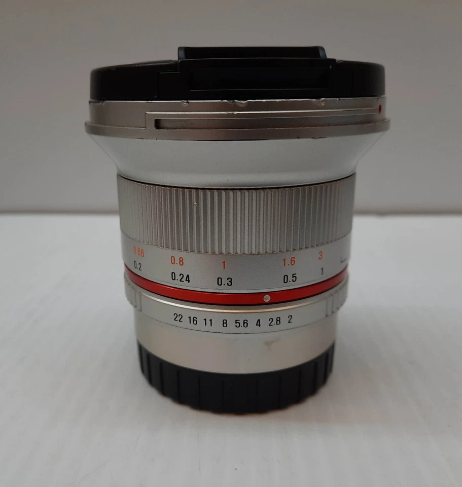 Samyan/Rokinon 12mm F/2.0 Ultra Wide, Manual Focus Lens  Micro Four Thirds T/W - Image 2 of 4