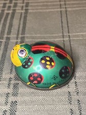 Vintage Toy Friction Tin Lady Bug Made In Japan K Manufacturing  Works  