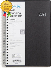2025 Weekly and Monthly Planner Calendar Includes January 2025 December 2025
