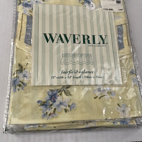 Waverly Fairfield Valance, Fontanelle Buttercream, New - Picture 7 of 7