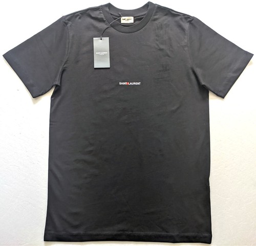 Saint Laurent Men's Certified Cotton Shirt Black