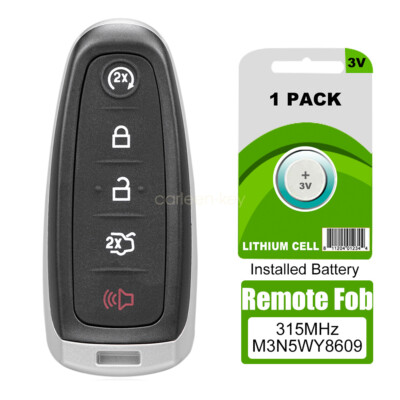 2016 Ford Edge Key Fob Smart Prox Remote Key Fob Replacement For 2011-2014 Lincoln MKX – Fits M3N5WY8609 Ford Smart Key - Foto 10