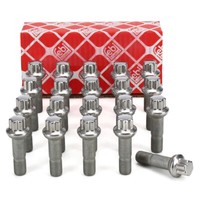 20X Febi 29196 Radbolzen Radschrauben M14X1,5Mm 19Mm FüR MERCEDES-BENZ