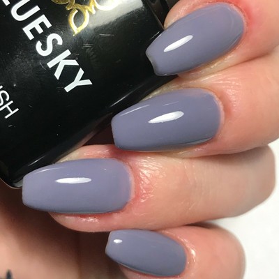 Bluesky Gel Polish Qxg Range Blue Grey Qxg122 Uv Led Soak Off Nail 10ml Ebay
