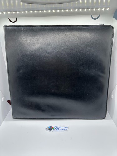 Dragon Shield Faux Leather 24-Pocket Zipper Binder/Portfolio 54 Pages *CCGHouse* - Picture 2 of 10