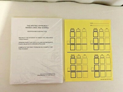 New Raised Line Addition and Subtraction Writing 150 Sheets Math Learning