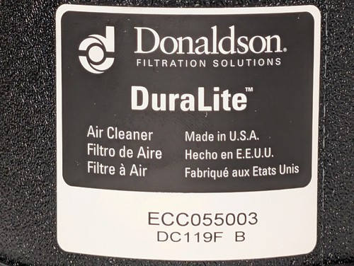Donaldson Filtration Solutions ECC055003 DuraLite Air Filter, 88290014-485 - Picture 4 of 21