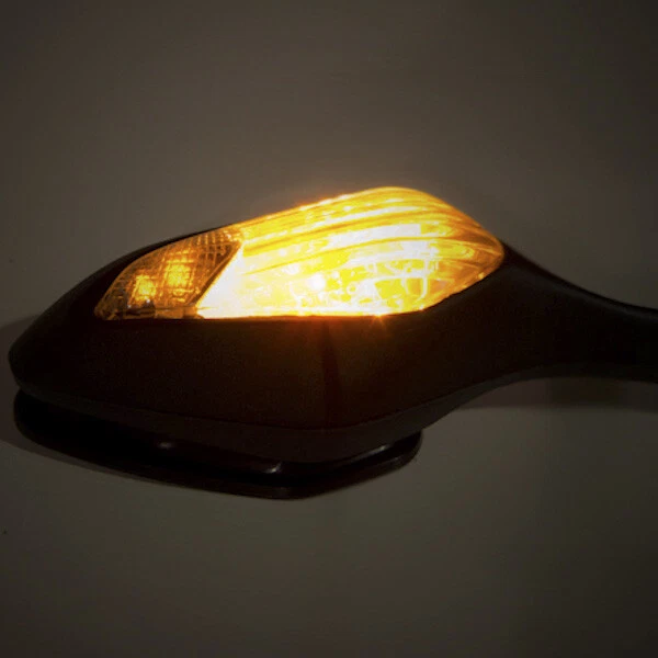 Honda CBR 1000RR 2008 2009 2010 2011 2012 поворотник свет черный новые зеркала - Изображение 4 из 4