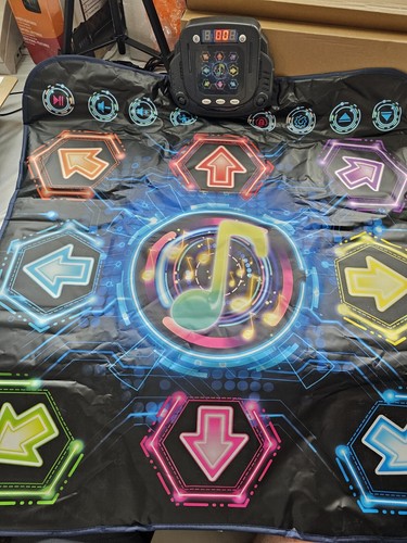 Dance Mat - Light Up 8-Button Dance Pad with Wireless Bluetooth, 3-12 Years - Picture 4 of 14