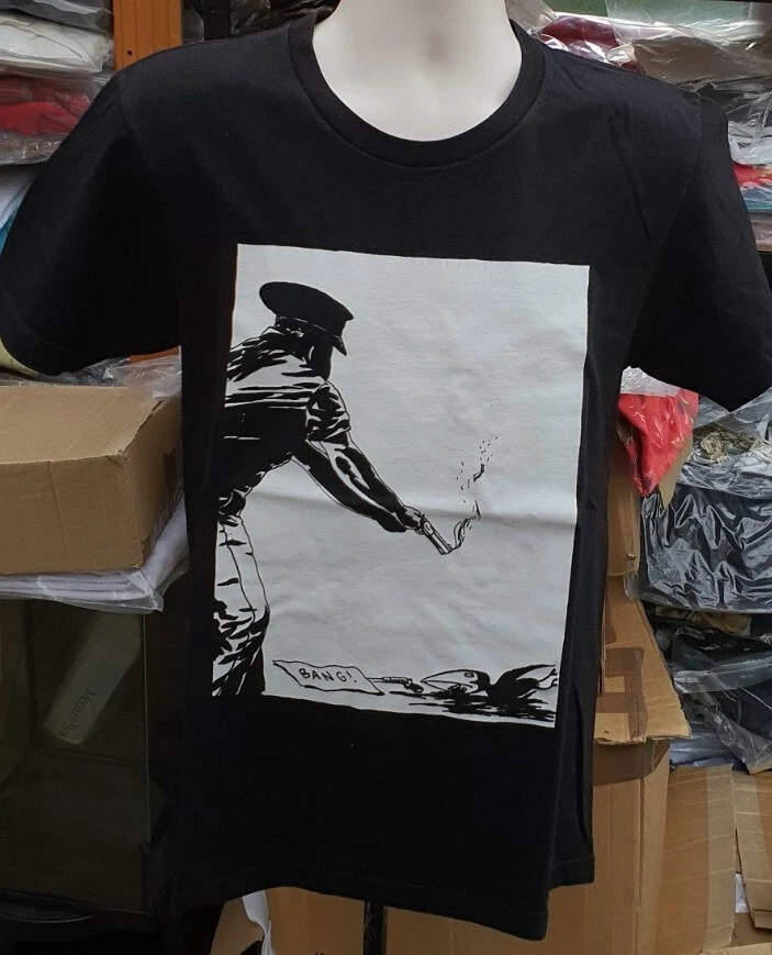 FW14 Supreme X Raymond Pettibon Bang T Shirt Taille M Vintage