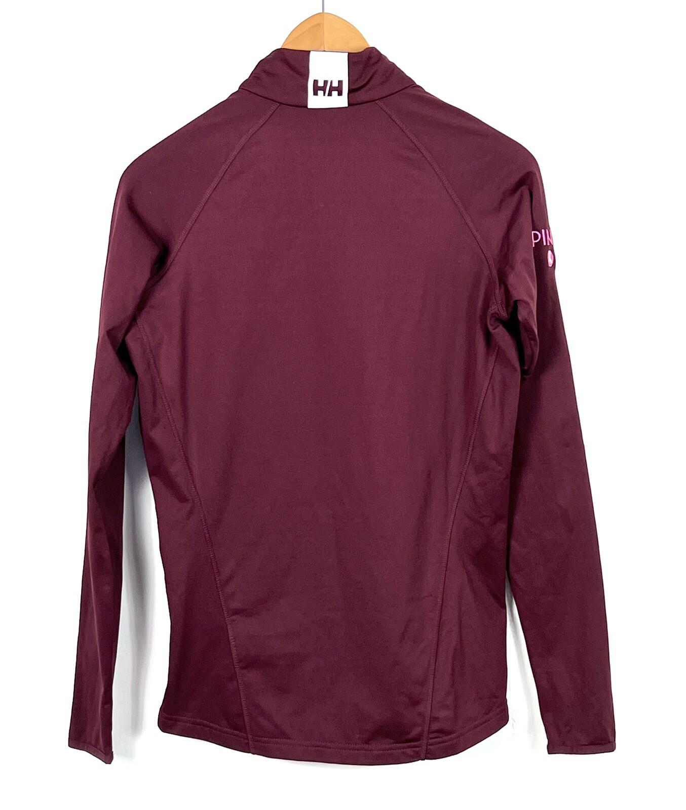 Helly Hansen Half Zip Pullover Base Layer Burgund… - image 3